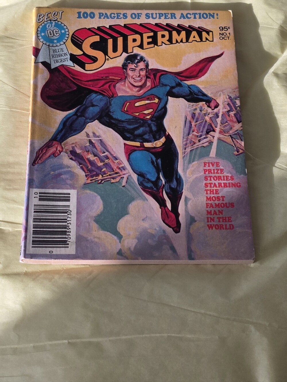 Best of DC #1 Blue Ribbon Digest (1979) Superman 100 Pages VG/FN Condition